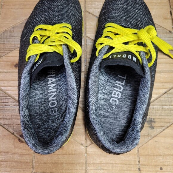 NOBULLProject Trainers Women's 6.5‎ Gray / Bright Yellow Low Shoes Weightlifting - Picture 10 of 11